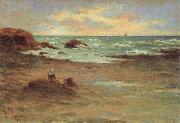 Emile Schuffenecker A Cove at Concarneau oil painting on canvas
